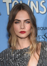 Cara Delevingne at the New York premiere of "Paper Towns."