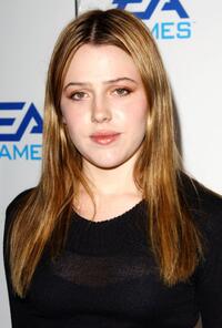 Majandra Delfino at the "EA Games" launching three new video games.