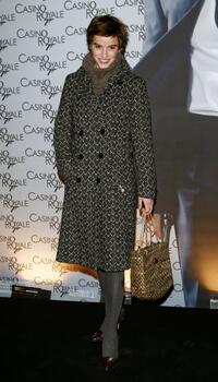 Agathe de la Boulaye at the French premiere of "Casino Royale."