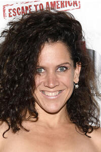 Jennifer DeLia at The Stained Red Carpet Comedy Fundraiser in North Hollywood, California.