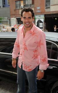 Cristian de la Fuente at the birthday celebration for Miss Maggie Moo and the girls from the Boys & Girls Club.