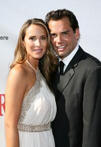 Angelica Castro and Cristian de la Fuente at the 2008 ALMA Awards.
