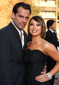 Cristian de la Fuente and Cheryl Burke at the 2008 JCPenney Asian Excellence Awards.
