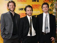 Glenn Howerton, Charlie Day and Rob McElhenney at the premiere of "It's Always Sunny In Philadelphia."
