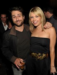 Charlie Day and Mary Elizabeth Ellis at the EW and SyFy party during the Comic-Con 2010.