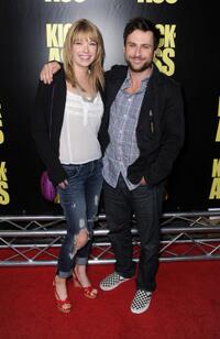Mary Elizabeth Ellis and Charlie Day at the premiere of "Kick-Ass."