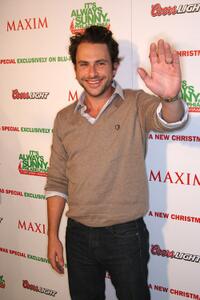 Charlie Day at the DVD release premiere party of "It's Always Sunny in Philadelphia: A Very Sunny Christmas."
