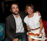 Charlie Day and Mary Elizabeth Ellis at the Season 4 DVD launch party of "It's Always Sunny In Philadelphia."