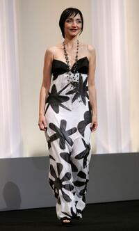 Maria de Medeiros at the 60th International Cannes Film Festival Palme d'Or Award Ceremony.