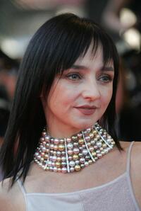 Maria de Medeiros at the screening of "Les Chansons d'Amour" during the 60th edition of the Cannes Film Festival.