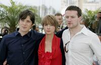 Cillian Murphy, Orla Fitzgerald and Padraic Delaney at the photocall of "The Wind That Shakes The Barley" during the 59th International Cannes Film Festival.