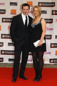 Padraic Delaney and Gemma Delaney at the TV NOW Awards ceremony.