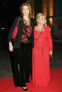 Lucrezia Lante Della Rovere and Director Cinzia Torrini at the Patricia McQueeney Award Dinner Party.