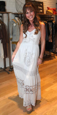 Nikki DeLoach at the Johnny was Celebrates Fashion's Night Out in California.