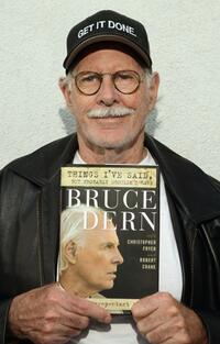 Bruce Dern at the signing copies of his new book Things I've said, but probably shouldn't have at Book Sou.