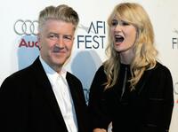 Laura Dern and David Lynch at the American Film Institute Festival .