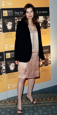 Emmanuelle Devos at the photocall launching the third annual Renault French Film Season supporting French cinema in the UK.