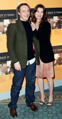 Arnaud Desplechin and Emmanuelle Devos at the third Annual Renault French Film Season.