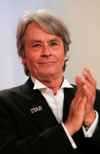 Alain Delon at the 60th International Cannes Film Festival Palme d'Or Award Ceremony.