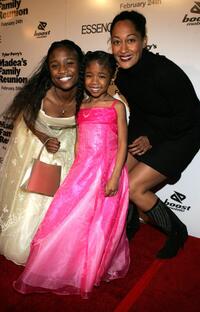 Gabrielle Anderson, China Anderson and Tracee Ellis Ross at the premiere of "Madeas Family Reunion."