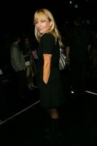 Rebecca De Mornay at the Mercedes Benz Fashion Week.