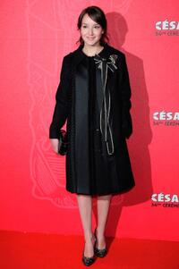 Anais Demoustier at the Cesar Film Awards 2009.