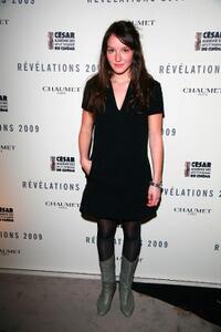 Anais Demoustier at the Chaumet's Cocktail Party and Dinner for Cesar's Revelations 2009.