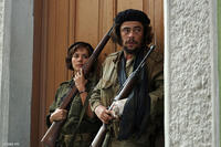 Catalina Sandino Moreno as Aleida Guevara and Benicio Del Toro as Che in "Che."