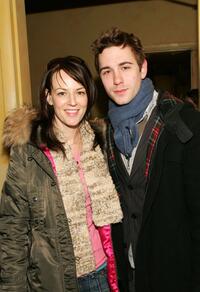 Rosemarie DeWitt and Johnathan Tchaikosky at the "Off The Black" cast brunch during the 2006 Sundance Film Festival.