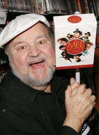 Dom DeLuise at the signing of newly released "The Mel Brooks Box Set."
