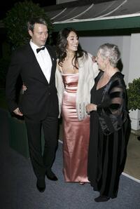 Judi Dench, Caterina Murino and Mads Mikkelsen at the Casino Royale After Party.