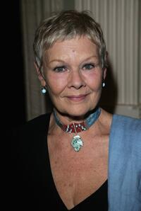 Judi Dench at the London premiere of "Dirty Dancing".