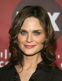 Emily Deschanel at the Fox Fall Eco-Casino party.