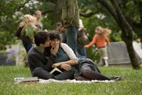 Joseph Gordon-Levitt and Zooey Deschanel in "500 Days of Summer."