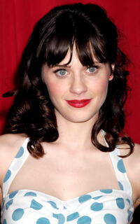 Actress Zooey Deschanel at the Second Biennal What A Pair! Cabaret Extravaganza Benefit in California.