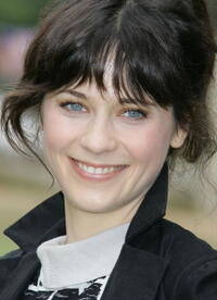 Actress Zooey Deschanel at "A Time for Heroes Celebrity Carnival" in California.