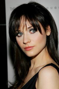Actress Zooey Deschanel at the N.Y. screening of "Winter Passing."