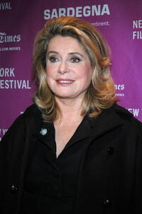 Actress Catherine Denevue at the N.Y. premiere of "Persepolis."
