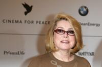 Catherine Deneuve at the photocall of "Cinema For Peace" during the 58th Berlinale Film Festival.