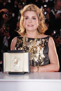 Catherine Deneuve at the Palme d'Or Closing Ceremony during the 61st International Cannes Film Festival.