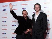 Christian de Sica and Florian Henckel at the premiere of "The Tourist."