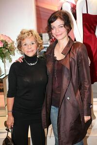 Anna Molinari and Marianne Denicourt at the Blumarine store opening cocktail party.