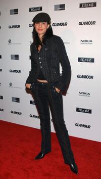 Drena De Niro at the premiere of "Reel Moments."