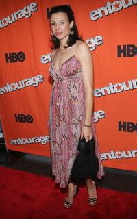 Drena De Niro at the premiere screening of "Entourage."