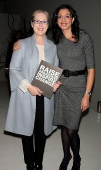 Meryl Streep and Drena De Niro at the Kageno Harambee gala.