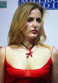 Gillian Anderson at the Foreign Press Association Media Awards.