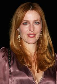 Gillian Anderson at the photocall to mark National Doodle Day.
