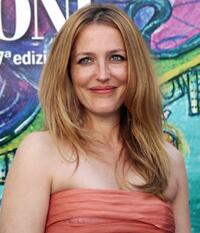 Gillian Anderson at the Giffoni Film Festival.