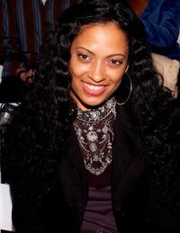 Melissa DeSousa at the Kevan Hall Spring 2005 show during the Mercedes-Benz Fashion Week.