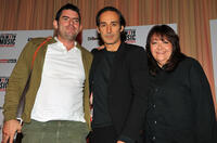 Director Chris Weitz, Alexandre Desplat and Doreen Ringer Ross at the THR and Billboard Film's TV Music Conference Day 1.